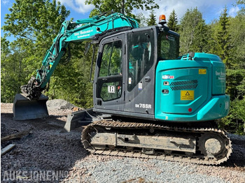 Ekskavator 2022 Kobelco SK75SR-7 / Tiltrotator / 866 timer: gambar 2