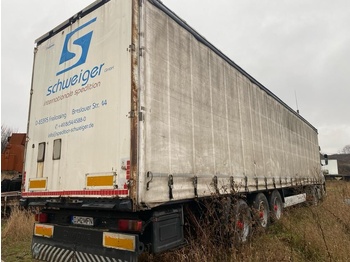 Semi-trailer dengan terpal samping KRONE SD