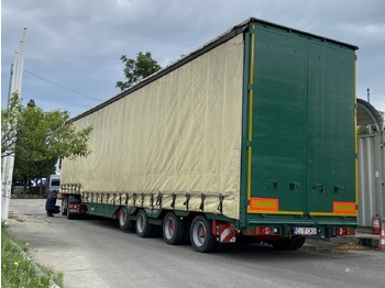 Semi-trailer low bed MEUSBURGER