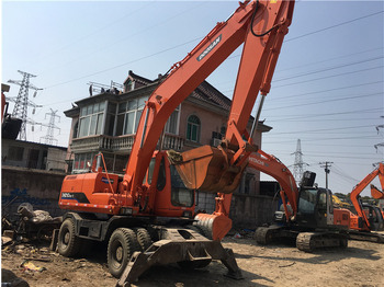Ekskavator roda Doosan DH210w-7 wheel excavator: gambar 3
