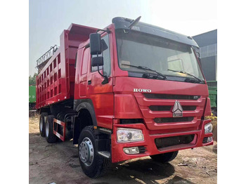 Truk jungkit Second Hand 6x4/8x4 Used Howo Tipper Dump Truck Used 10 Wheels Sinotruck Howo Dump Truck: gambar 2