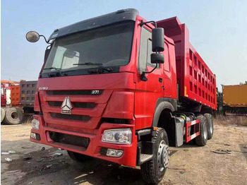 Truk jungkit Second Hand 6x4/8x4 Used Howo Tipper Dump Truck Used 10 Wheels Sinotruck Howo Dump Truck: gambar 4