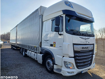 Truk dengan terpal samping DAF XF 480