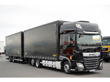 Truk dengan terpal samping DAF XF 480