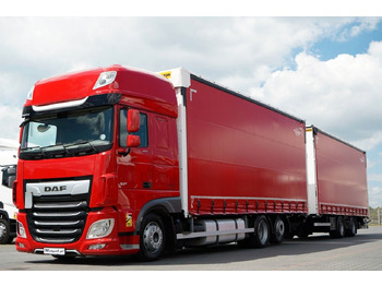 Truk dengan terpal samping DAF XF 480