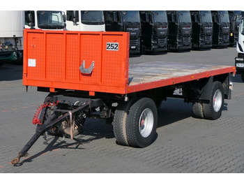 Trailer flatbed HÜFFERMANN