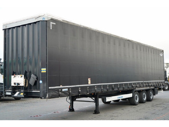 Semi-trailer dengan terpal samping KRONE