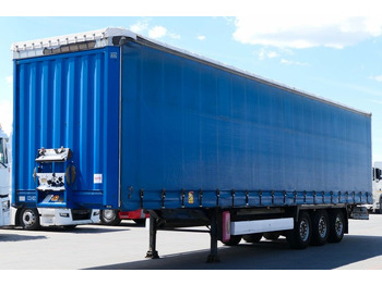 Semi-trailer dengan terpal samping KRONE