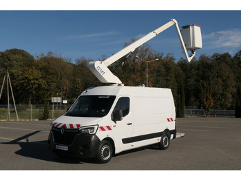 Platform udara yang dipasang di truk RENAULT Master