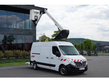 Platform udara yang dipasang di truk RENAULT Master