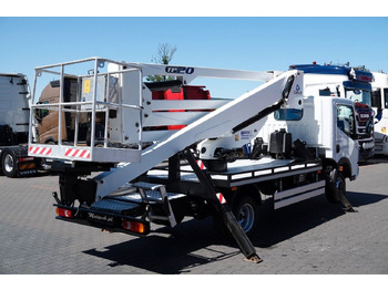 Platform udara yang dipasang di truk Renault MAXITY 110 DXI / ZWYŻKA 20 METRÓW / PODNOŚNIK KO: gambar 5