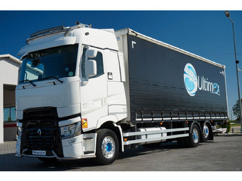 Truk dengan terpal samping RENAULT T 440
