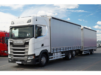 Truk dengan terpal samping Scania S 450 / ZESTAW TANDEM / 120 M3 / I-PARK COOL Scania S 450 / ZESTAW TANDEM / 120 M3 / PO KONTRAKCIE S: gambar 4 Truk dengan terpal samping Scania S 450 / ZESTAW TANDEM / 120 M3 / I-PARK COOL Scania S 450 / ZESTAW TANDEM / 120 M3 / PO KONTRAKCIE S: gambar 4