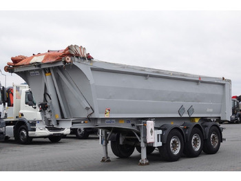 Semi-trailer jungkit baru Stas TISVOL WYWROTKA / 24m3 / ALUMINIOWA / WAGA: 4900: gambar 2