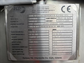 Leasing  BCD 500L Holding tank BCD 500L Holding tank: gambar 4