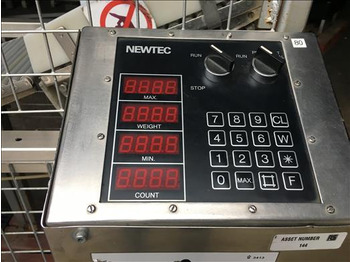 Mesin makanan Newtec 5000C Checkweigher roller conveyor: gambar 4