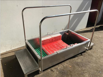 Mesin makanan Syspal Stainless boot wash station: gambar 5