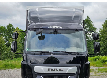 Truk dengan terpal samping DAF LF 290 / WINDA / 16TON DMC / FIRANKA / AUTOMAT / JEDEN WŁAŚCICIE  / EURO 6 / 2019 / SPROWADZONY / 20PALET / NISKI PRZEBIEG / DUŻA ŁADOWNOŚĆ / JAK NOWY: gambar 4