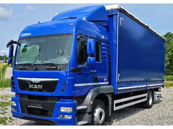Truk dengan terpal samping MAN TGM 18.340