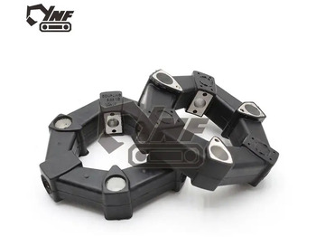 Kopling dan suku cadang baru 4393115 Excavator Parts Hydraulic Pump Flexible Rubber Coupling 16A 16AS For Excavator PC30 PC35-5 PC35-8 PC40 EX55 ZAX55: gambar 4