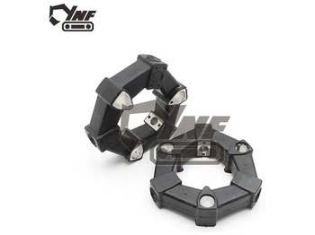 Kopling dan suku cadang baru 4393115 Excavator Parts Hydraulic Pump Flexible Rubber Coupling 16A 16AS For Excavator PC30 PC35-5 PC35-8 PC40 EX55 ZAX55: gambar 3