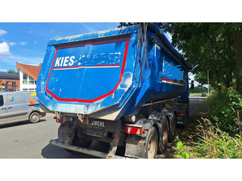 Semi-trailer jungkit Carnehl Kippmulde 3 Achser Hardox 26 Kubik: gambar 3