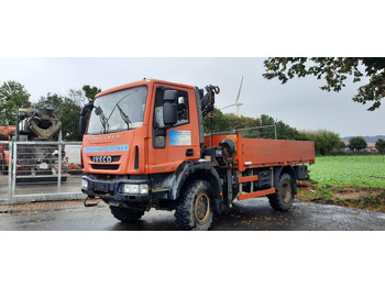 Truk flatbed, Truk derek Iveco ML110-220 4x4 mit Kran+Funk: gambar 4