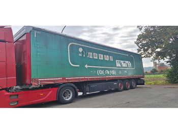 Semi-trailer dengan terpal samping KÖGEL