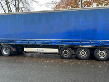 Semi-trailer dengan terpal samping KRONE SD