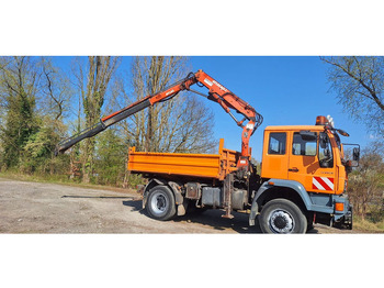 Leasing MAN TGM 18.240PS 4x4 3.S-Kipper mit Kran MAN TGM 18.240PS 4x4 3.S-Kipper mit Kran: gambar 3