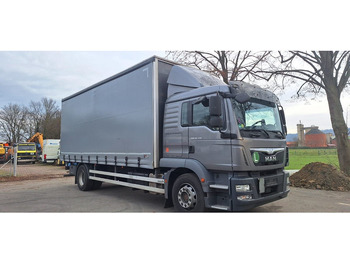 Truk dengan terpal samping MAN TGM 18.340