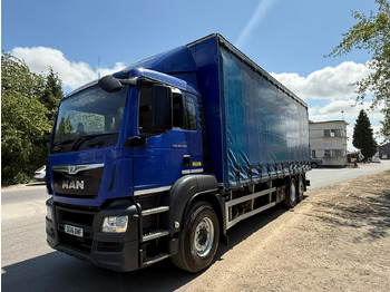 Truk dengan terpal samping MAN TGS