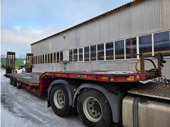 Semi-trailer low bed KING