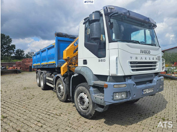 Truk derek, Truk jungkit 2007 Iveco   Trakker +EFFER 210 3s: gambar 4