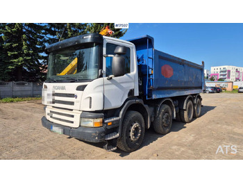 Truk jungkit SCANIA P 380
