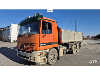 Truk jungkit MERCEDES-BENZ Actros 2540
