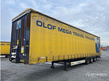 Trailer dengan terpal samping KRONE