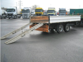 Trailer jungkit Fliegl TSK 100, 10,5 t. Tandem, Auffahrrampen: gambar 1