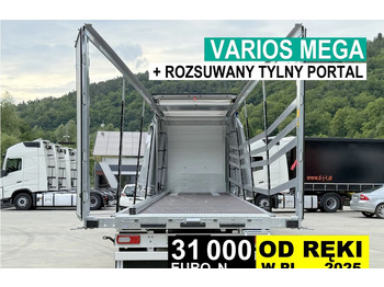 Semi-trailer dengan terpal samping SCHMITZ VARIOS