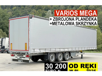 Semi-trailer dengan terpal samping SCHMITZ VARIOS