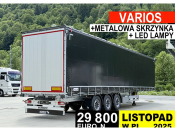 Semi-trailer dengan terpal samping SCHMITZ VARIOS