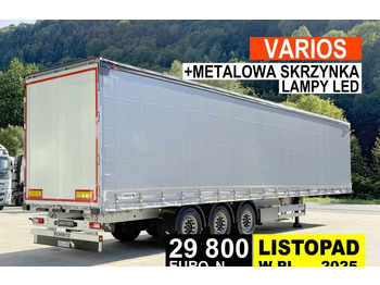 Semi-trailer dengan terpal samping SCHMITZ VARIOS