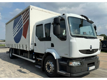 Truk dengan terpal samping RENAULT Midlum