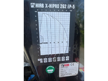 Derek pemuat untuk Truk Hiab 262 X-Hipro EP5: gambar 2 Derek pemuat untuk Truk Hiab 262 X-Hipro EP5: gambar 2