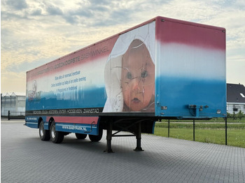 Semi-trailer kotak tertutup FLOOR