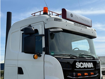 Tractor head Scania R500 LA6X2/4HNA V8, OPEN EXHAUST, LEATHER, RETARDER, HOBBY.: gambar 5