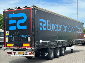 Semi-trailer dengan terpal samping KRONE SD