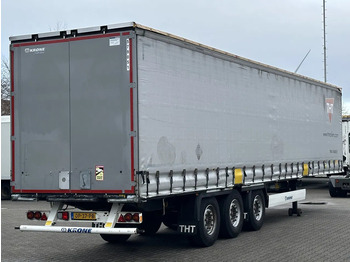 Semi-trailer dengan terpal samping KRONE SD