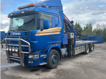 Truk flatbed SCANIA R164