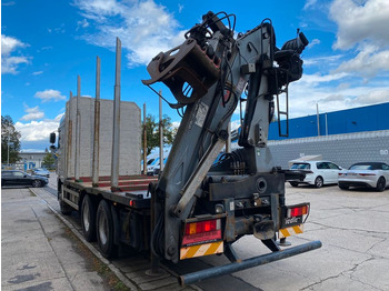 Truk logging, Truk derek DAF 105.510 6X4 Kran Penz /Atlas Holz Crane: gambar 2